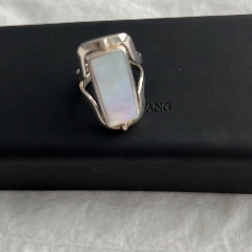 Unique Reversible 950 Sterling Silver Ring. NWOT